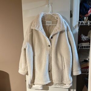 Brand New Coldwater creek fleece coat